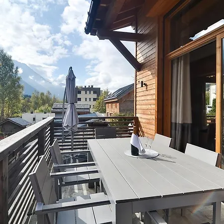 샬레 Chalet Moderne Vue Mont Blanc A