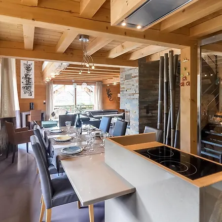 Chalet Moderne Vue Mont Blanc A 샬레